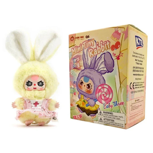 mini bunny rabbit plush doll