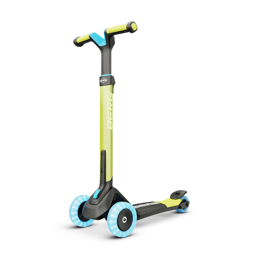 lime green adjustable scooter