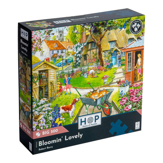 bloomin' lovely day finished puzzle