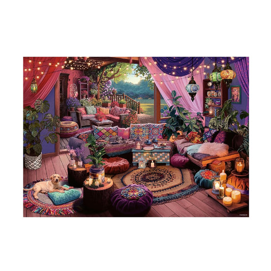 boho retreat 1000pc jigsaw puzzle