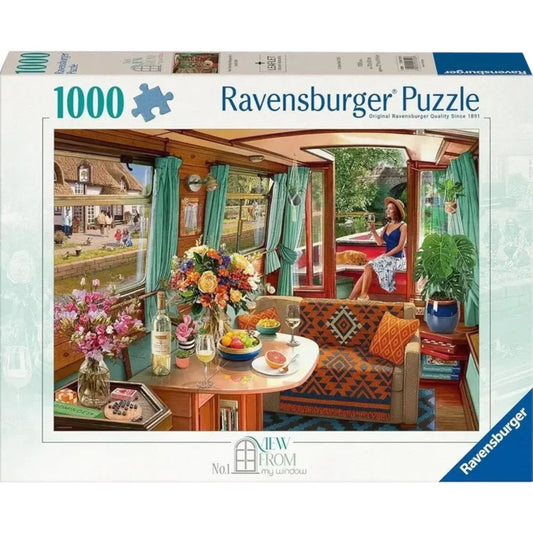 canal boat puzzle box