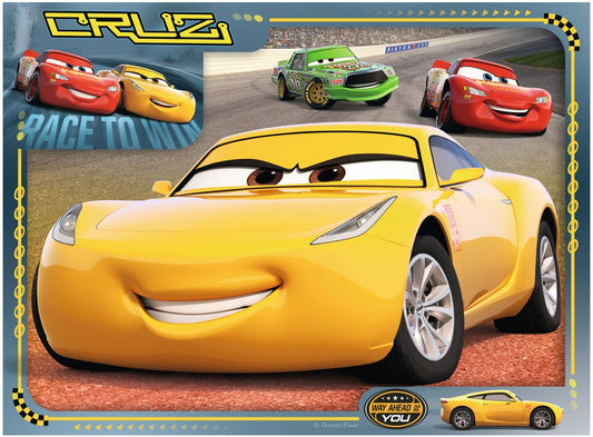 yellow car racecar puzzle