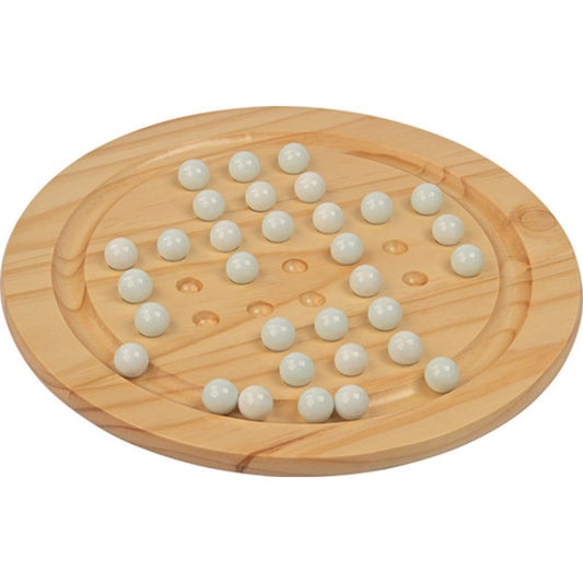 wooden solitaire game