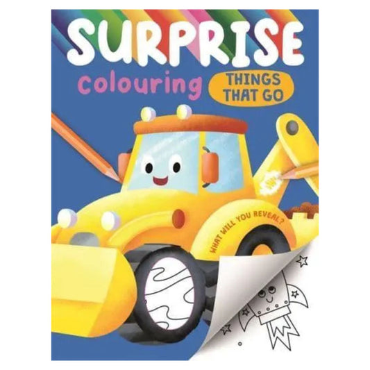 things that go colouring book