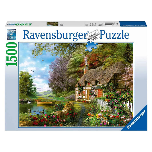 country cottage puzzle box