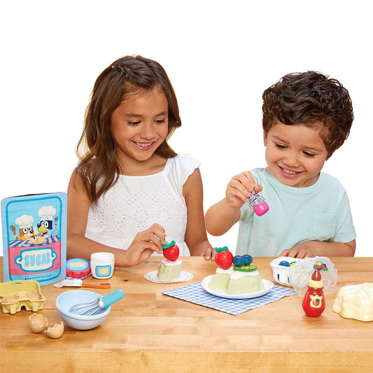 bluey pretend cake making kit