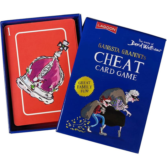 cheat card game open box