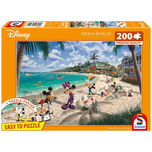 disney mickey and minnie puzzle box