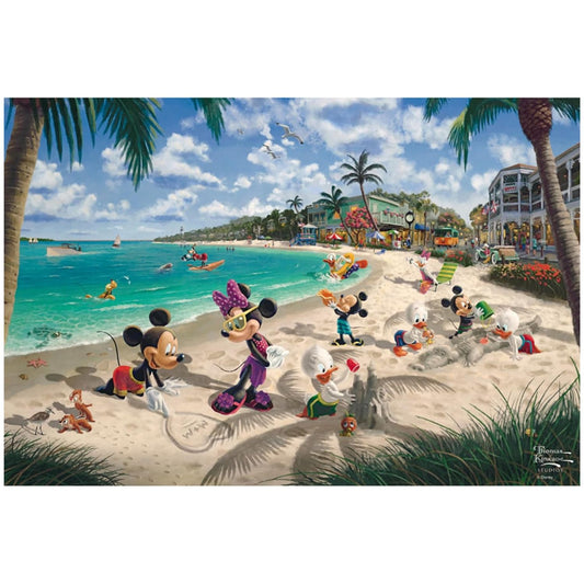 disney mickey and minnie in florida finished puzzle