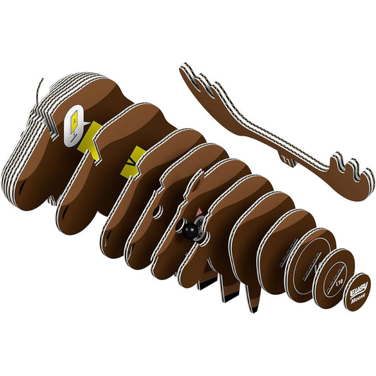 pieces of eugy moose model kit