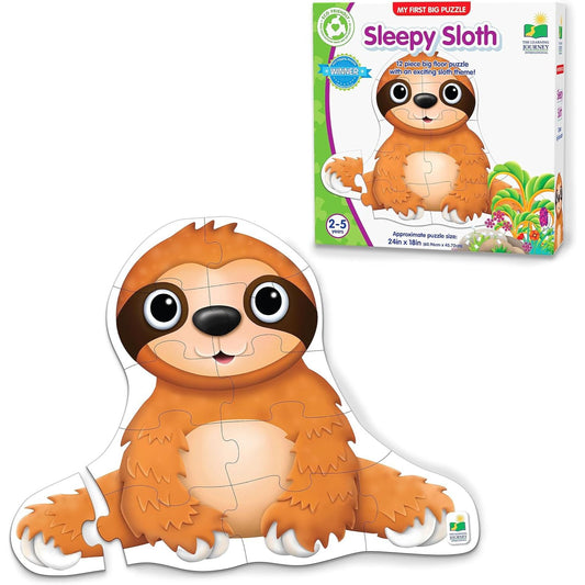 sleepy sloth floor puzzle