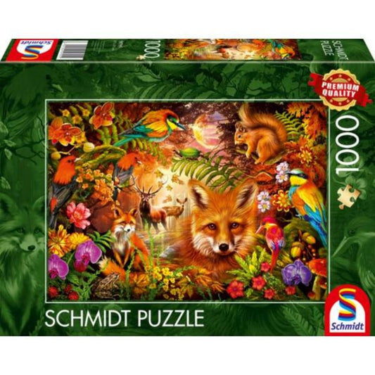 flowers, fur and fauna jigsaw puzzle box