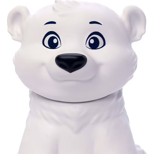 close up of bear cub figure