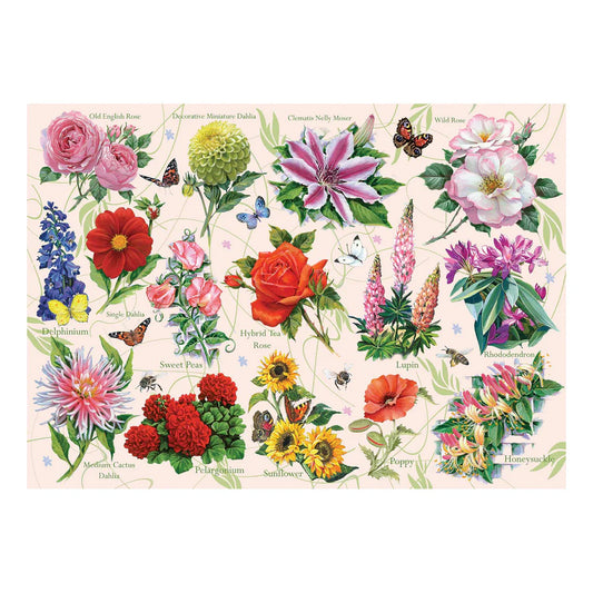 full bloom finished puzzle