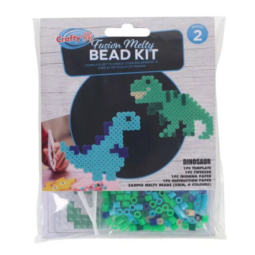 melty beads dinosaur kit