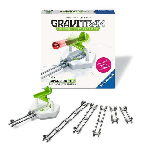 contents of flipper extansion gravitrax set