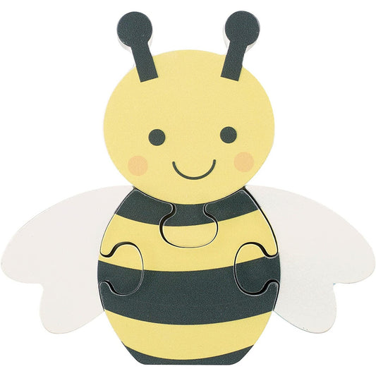 wooden mini bee puzzle