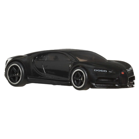 black model car on white background