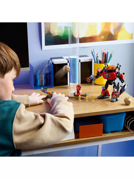 sonic lego superhero building set