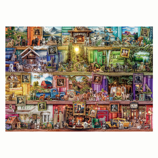 library of dogs puzzle