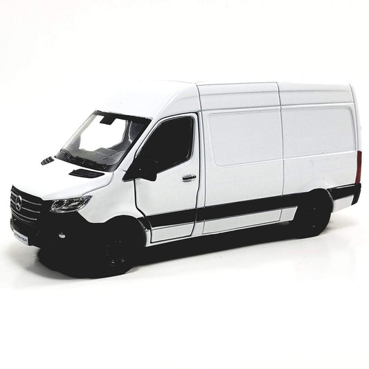 mercedez benz white sprinter van model