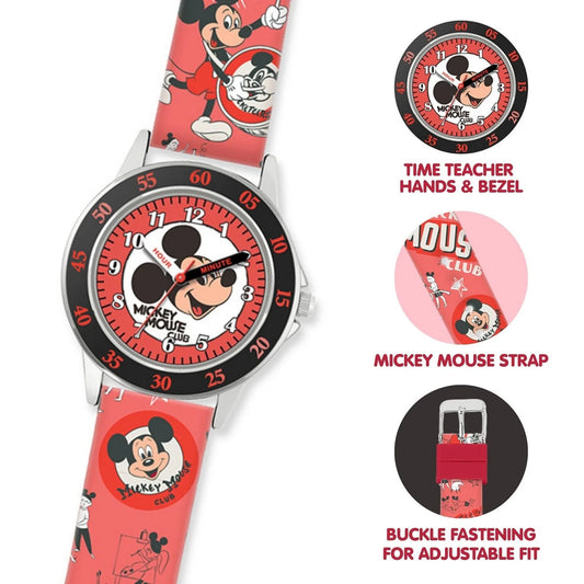 features of mickey mouse watch