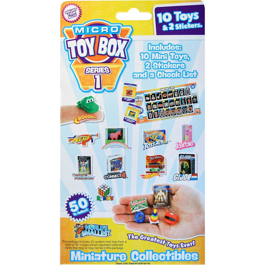 back of packaging for mini toybox toys