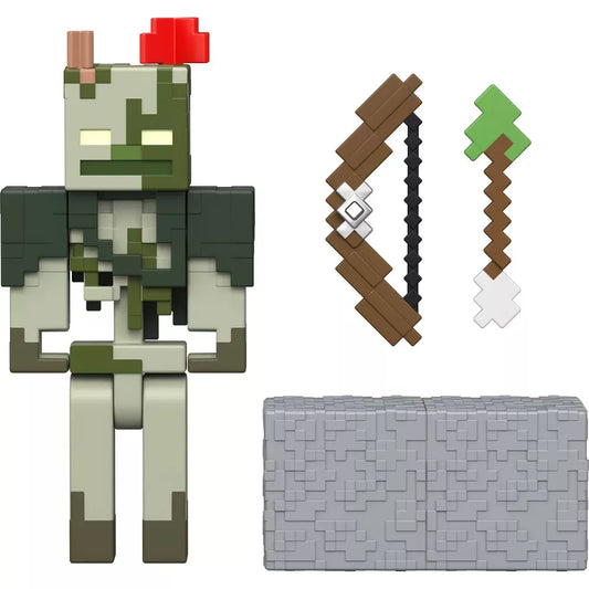minecraft bogged action figure and accessories