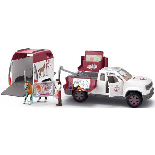 mobile vet with trailer playset