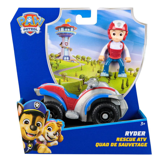 paw patrol ryder and matching vehicle
