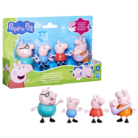 peppa pig family playset