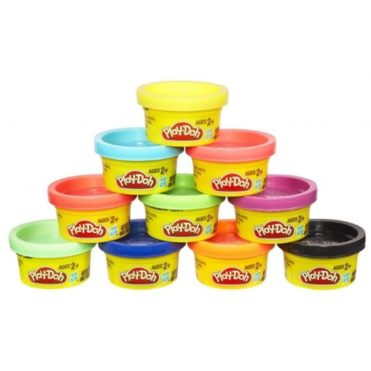 10 pots of playdoh
