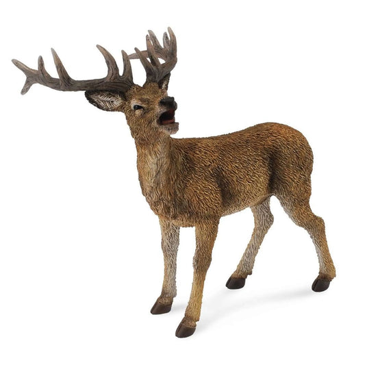 red deer stag figurine