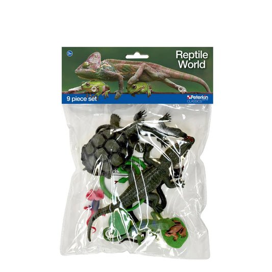reptile world 9 piece set
