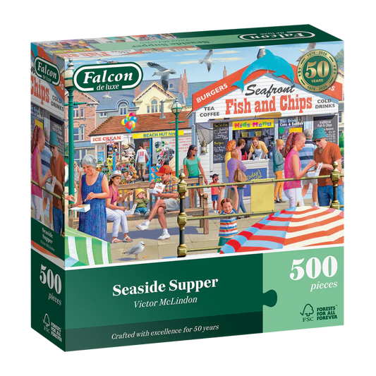 seaside supper puzzle box