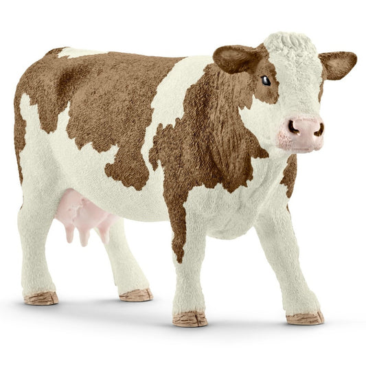 Simmental Cow figurine