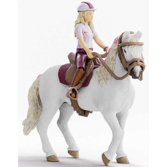 horse and girl figurine playset