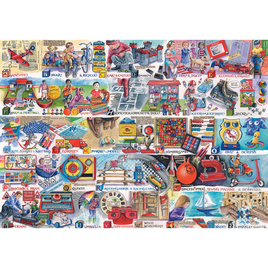 space hoppers and scooters finished puzzle