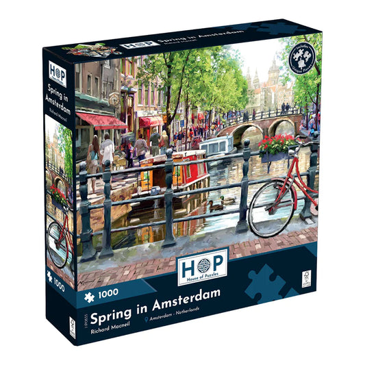 spring in amsterdam puzzle box