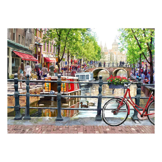 spring in amsterdam finished puzzle