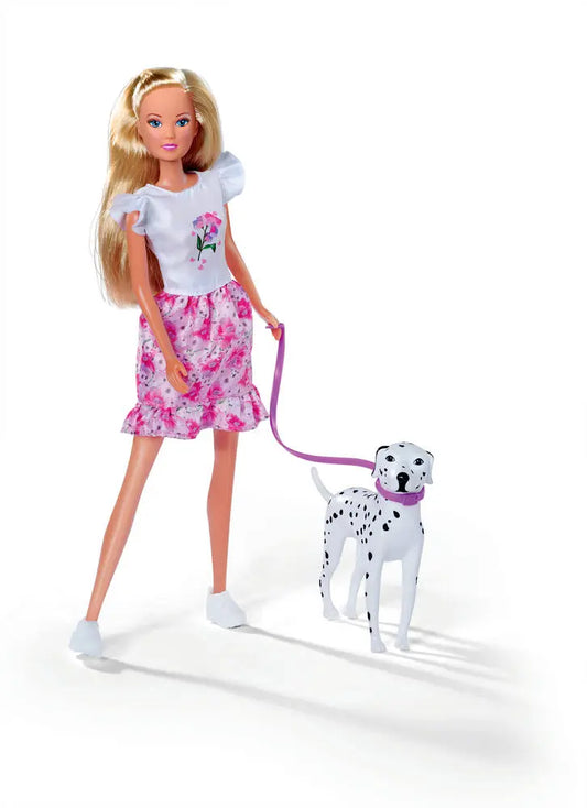 dolls and dog playset