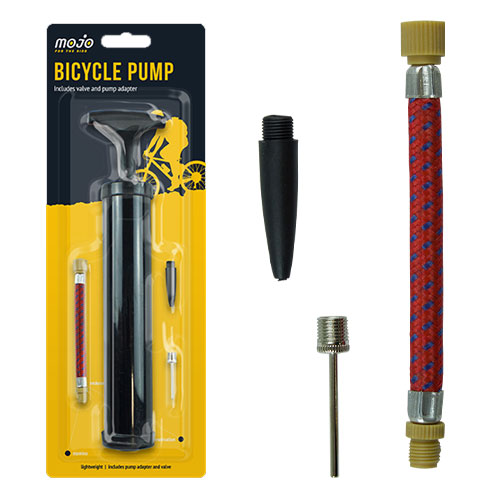 bicycle pump in packaging