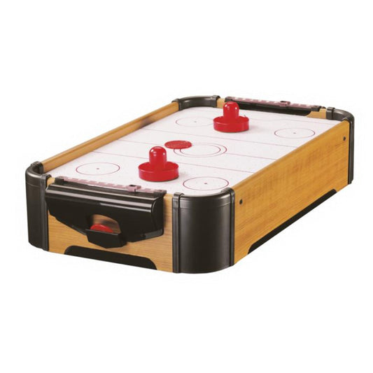 wooden air hockey game