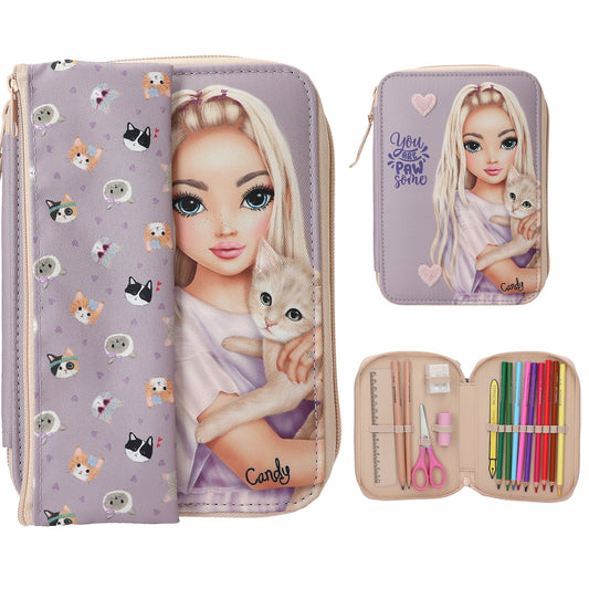 features of top model basic duo pencil case