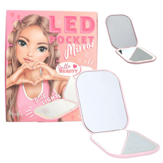 top model led pocket mirror
