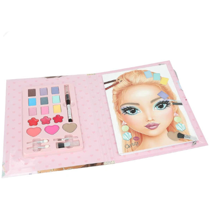 make up kit open lying flat