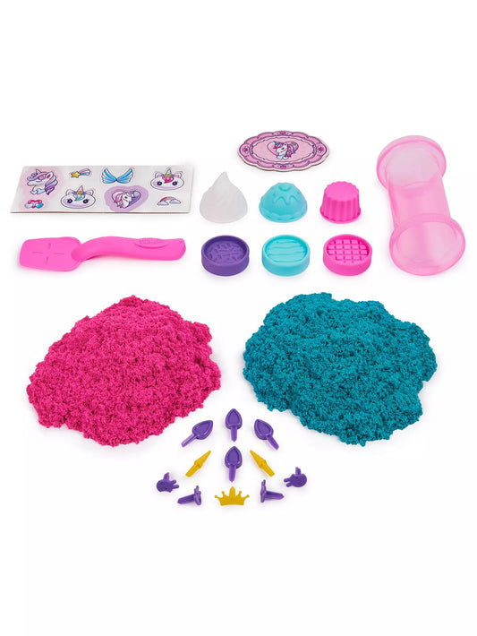 unicorn kinetic sand playset
