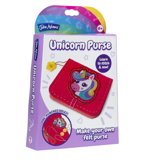 packaging for unicorn sewing purse