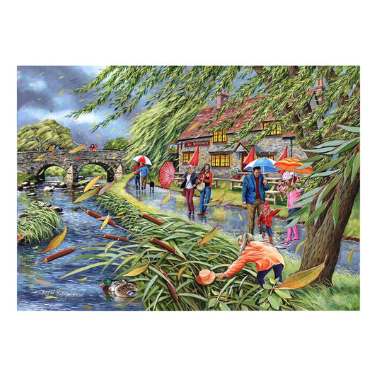 wind at the willows finished puzzle