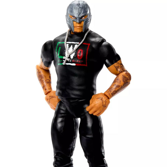 close up of rey mysterio action figure